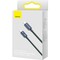 Фото - Кабель Baseus Crystal Shine USB Type-C - USB Type-C (M/M), 100W, 1.2 м Black (CAJY000601) | click.ua