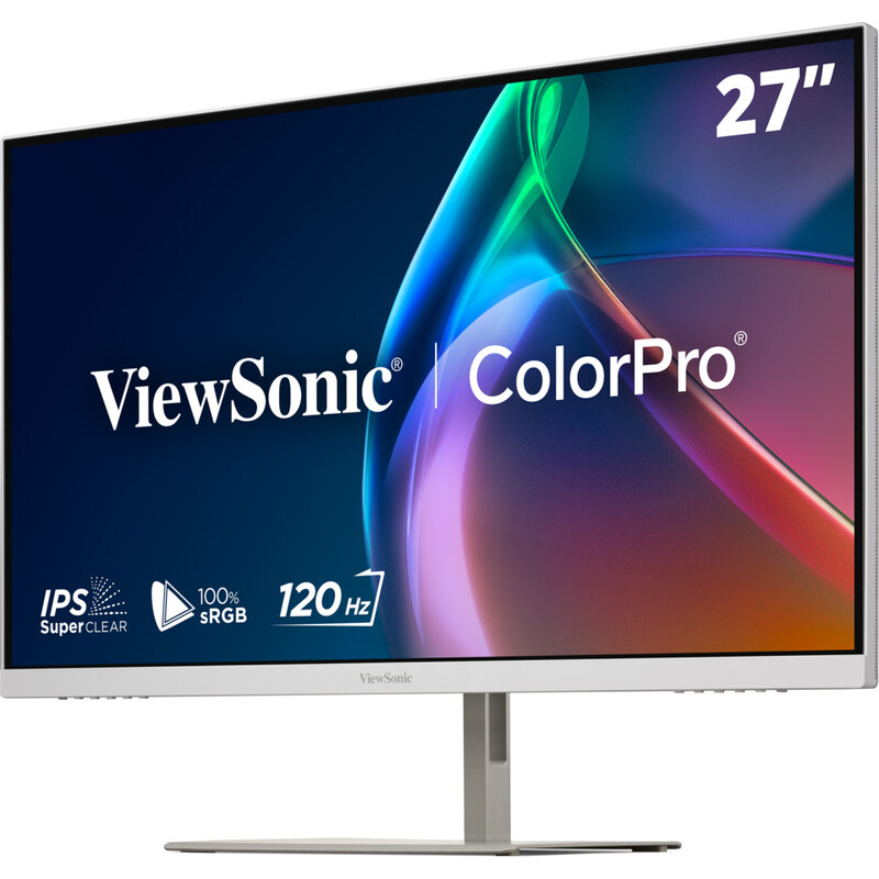 Монітор ViewSonic 27" ColorPro VP2766-2K-W IPS White 120Hz