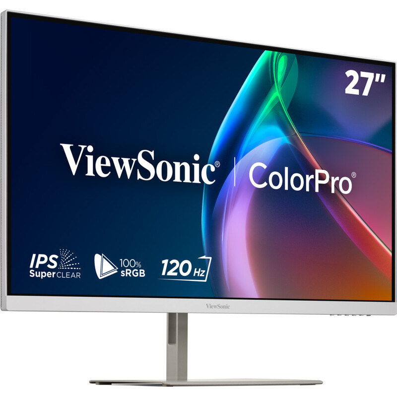 Монітор ViewSonic 27" ColorPro VP2766-2K-W IPS White 120Hz