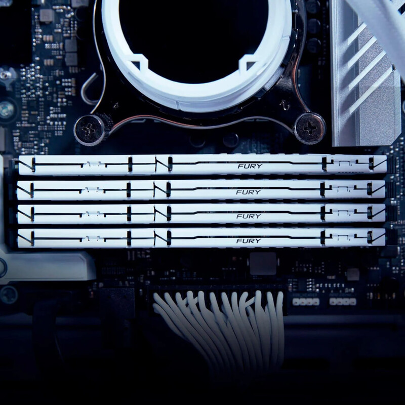 Модуль памяти DDR5 32GB/5200 Kingston Fury Beast White (KF552C40BWK2-32)