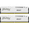 Фото - Модуль памяти DDR5 32GB/5200 Kingston Fury Beast White (KF552C40BWK2-32) | click.ua