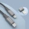 Фото - Кабель Romoss CB1737 USB Type-C - Lightning (M/M), 1 м, Gray (CB1737-631-G43H) | click.ua