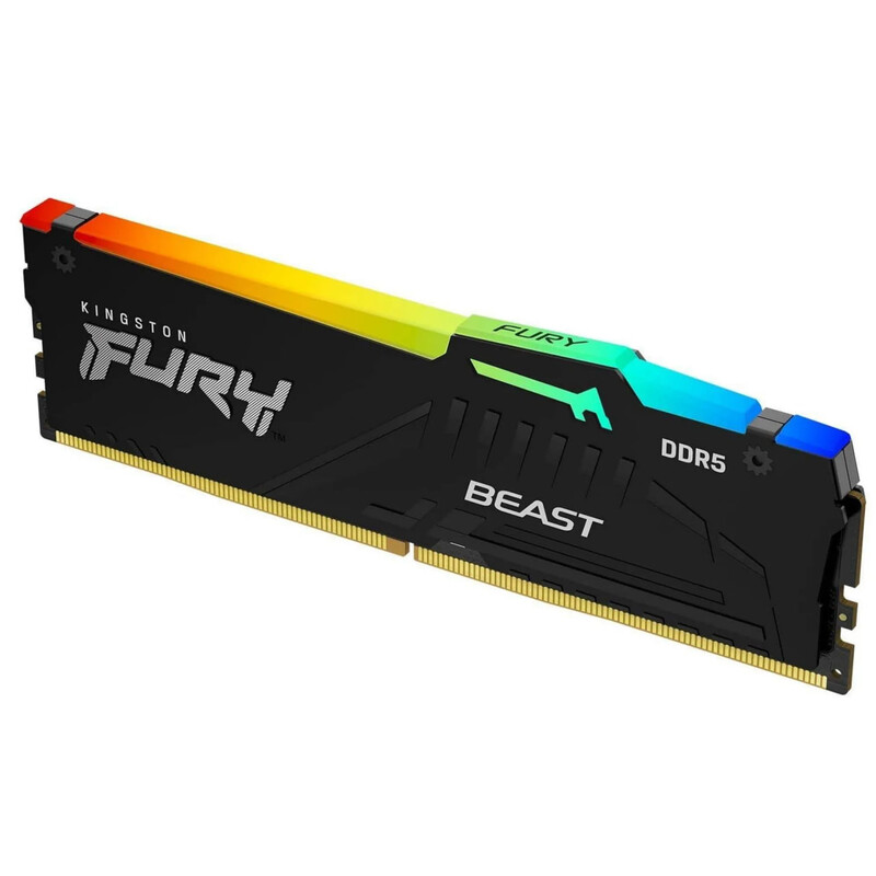 Модуль памяти DDR5 32GB/5600 Kingston Fury Beast RGB Black (KF556C36BBEA-32)
