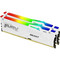 Фото - Модуль памяти DDR5 2х32GB/5600 Kingston Fury Beast RGB White (KF556C36BWEAK2-64) | click.ua