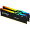 Фото - Модуль памяти DDR5 64GB/5600 Kingston Fury Beast RGB Black (KF556C40BB2AK2-64) | click.ua