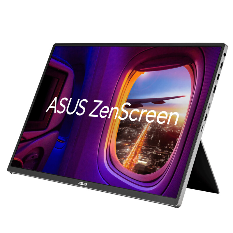 Монітор Asus 16" ZenScreen OLED MQ16FC (90LM0CNV-B01N71) Black/Silver