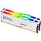 Фото - Модуль памяти DDR5 64GB/6000 Kingston Fury Beast RGB White (KF560C30BWEAK2-64) | click.ua