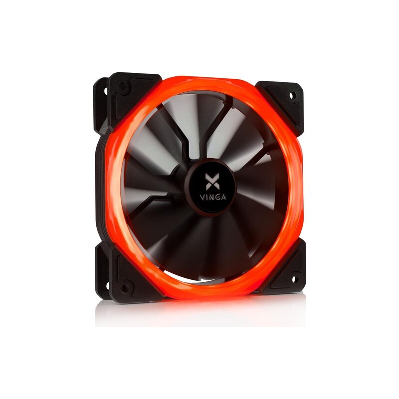 Вентилятор Vinga LED fan-01 Red