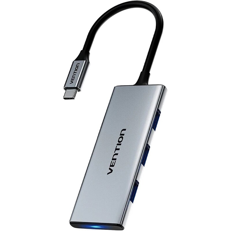 USB-хаб Vention 6 в 1 USB 3.0 Type-C - HDMI, 3xUSB 3.0, TF, Micro SD (TOOHB)