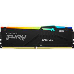 Модуль пам`яті DDR5 32GB/6000 Kingston Fury Beast RGB Black (KF560C36BBEA-32)