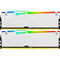 Фото - Модуль памяти DDR5 64GB/6400 Kingston Fury Beast RGB White (KF564C32BWEAK2-64) | click.ua