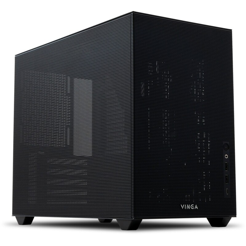 Корпус Vinga Elegant Black без БЖ