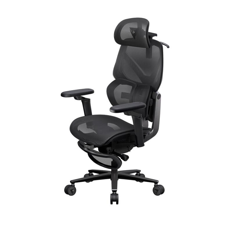 Кресло для геймеров TX3 Flex Pro Footrest Mesh Black (TEGC-3089101.11)