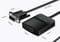 Фото - Адаптер Vention VGA-HDMI, 0.2 m, со звуком и питанием (ACNBB) | click.ua