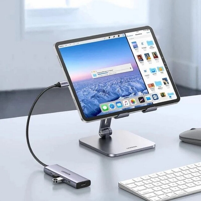 USB-хаб Ugreen CM511 USB 3.0 Type-C - 3xUSB 3.0, HDMI, PD (15596)