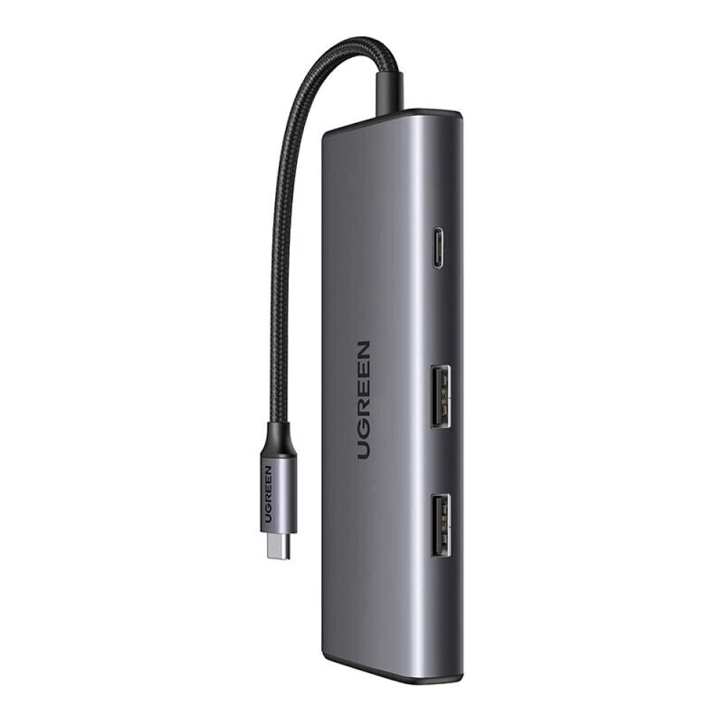 USB-хаб Ugreen CM498 USB 3.1 Type-C - 2xUSB 3.0, HDMI, SD, TF, PD (15531)