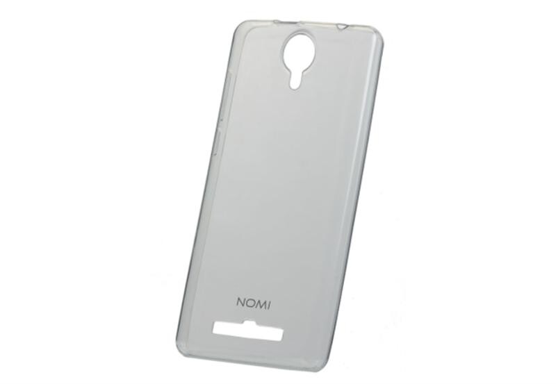 Чехол-накладка Nomi Case Kit для Nomi i5010 Evo M Clear+Silver (245342)