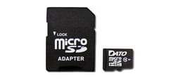 Карта пам`ятi MicroSDHC 8GB UHS-I Class 10 Dato + SD-adapter (DTTF008GUIC10)