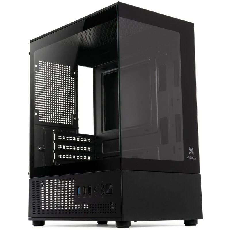 Корпус Vinga Splinter Black без БЖ