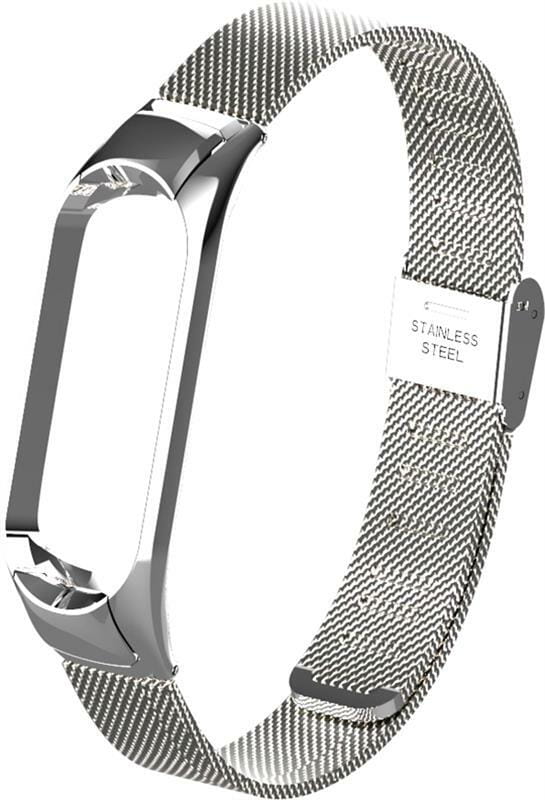 Ремешок BeCover Metal для Xiaomi Mi Smart Band 5/Mi Smart Band 6 Silver (705147)