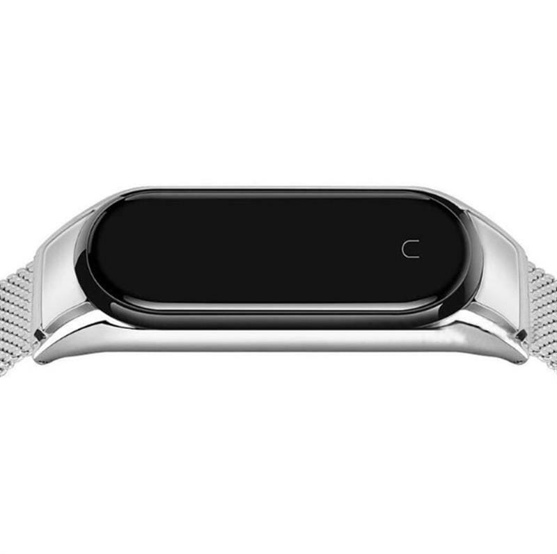 Ремешок BeCover Metal для Xiaomi Mi Smart Band 5/Mi Smart Band 6 Silver (705147)