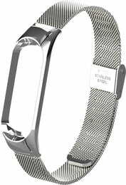 Ремешок BeCover Metal для Xiaomi Mi Smart Band 5/Mi Smart Band 6 Silver (705147)