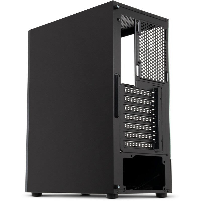 Корпус Vinga Moon Black без БП
