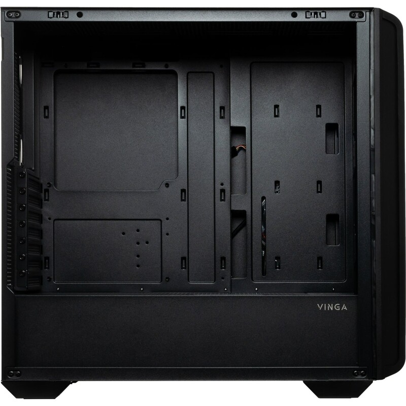 Корпус Vinga Cage Black без БП