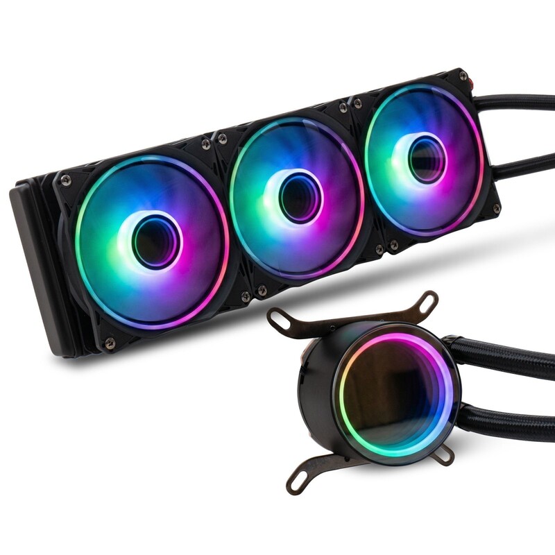 Система водяного охолодження Vinga Wave Black