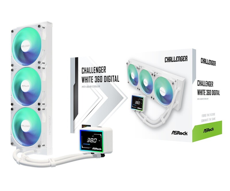 Система водяного охлаждения ASRock Challenger White 360 Digital