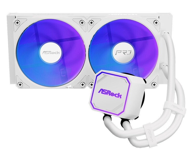 Система водяного охлаждения Asrock Pro White 240 ARGB
