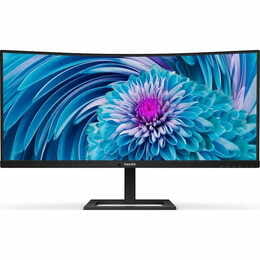 Монiтор Philips 34" UltraWide 346E2CUAE/00 VA Black Curved