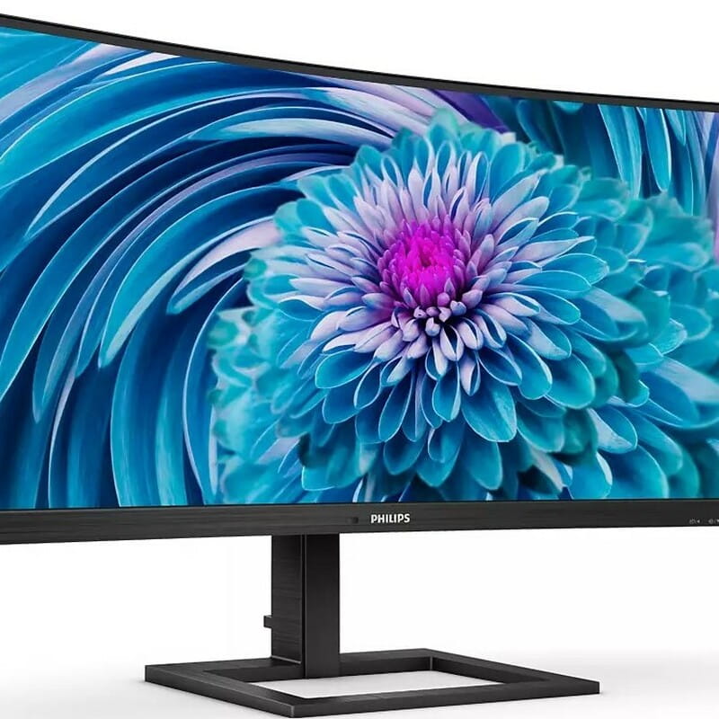 Монiтор Philips 34" UltraWide 346E2CUAE/00 VA Black Curved