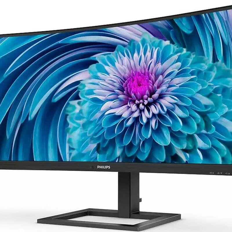 Монитор Philips 34" UltraWide 346E2CUAE/00 VA Black Curved