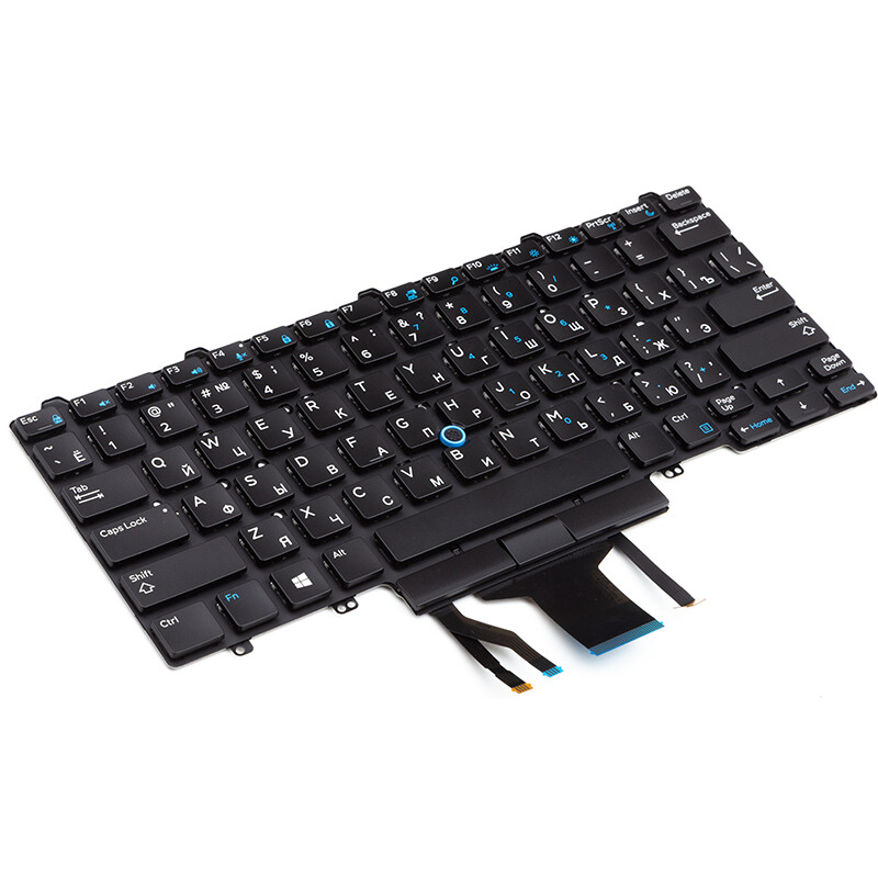 Клавиатура PowerPlant для ноутбука Dell Latitude E5450, E5470 черный, без фрейма (KB314102)