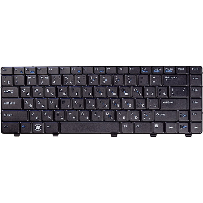 Клавіатура PowerPlant для ноутбука Dell Vostro 3300, 3700 чорний (KB310777)