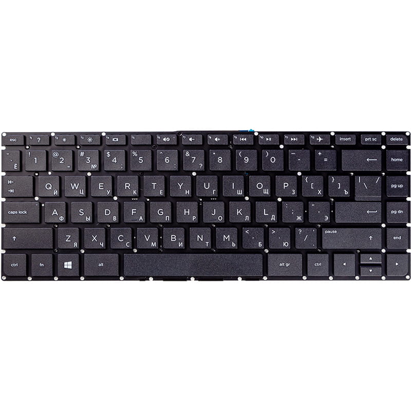 Клавиатура PowerPlant для ноутбука HP 240 G4, 245 G4, 14-AC черный (KB310779)