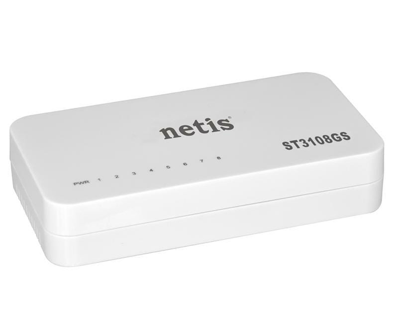 Коммутатор Netis ST3108GS (8хGE, пластик)