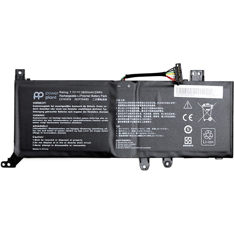 АКБ PowerPlant для ноутбука Asus VivoBook 14 A412FA (C21N1818) 7.7V 3800mAh (NB431397)