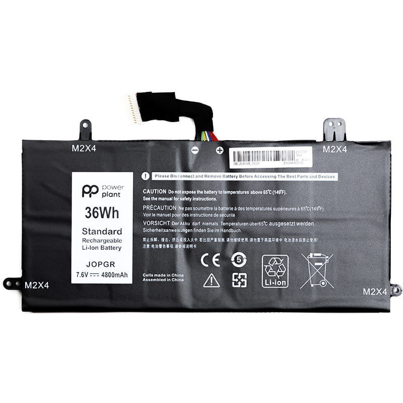 АКБ PowerPlant для ноутбука Dell Latitude 5285 Series (J0PGR) 7.6V 4800mAh (NB441464)