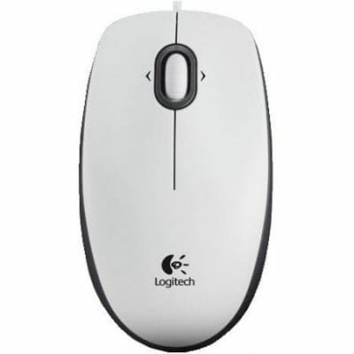 Миша Logitech M100 White (910-005004)