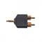 Фото - Переходник Cablexpert 3.5 мм - 2хRCA (M/M), черный (A-458) | click.ua