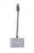 Фото - Адаптер-переходник Maxxter USB - HDMI+VGA (M/F), Grey (V-AM-HDMI-VGA) | click.ua