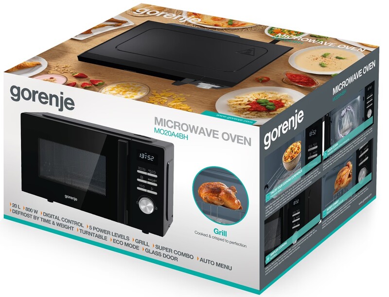 Мікрохвильова піч Gorenje MO20A4B5
