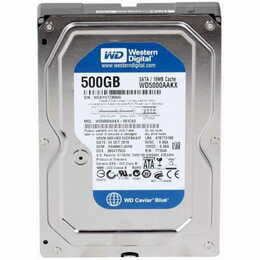 Накопичувач HDD SATA  500GB WD Blue 7200rpm 16MB (WD5000AAKX) Refurbished