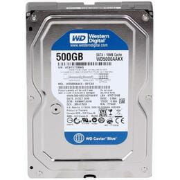 Накопичувач HDD SATA  500GB WD Blue 7200rpm 16MB (WD5000AAKX) Refurbished