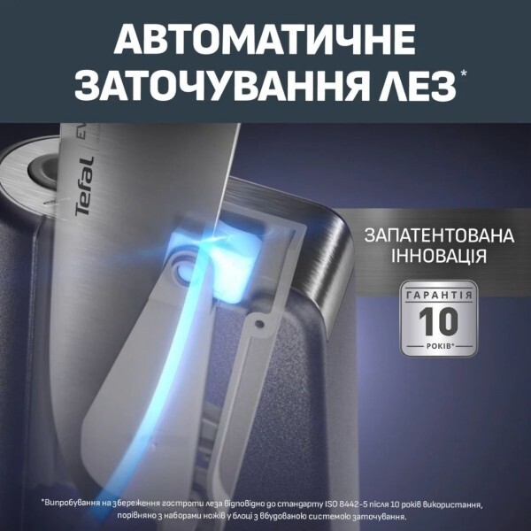 Набір ножів Tefal EverSharp Pro 7 предметів (K297S744)