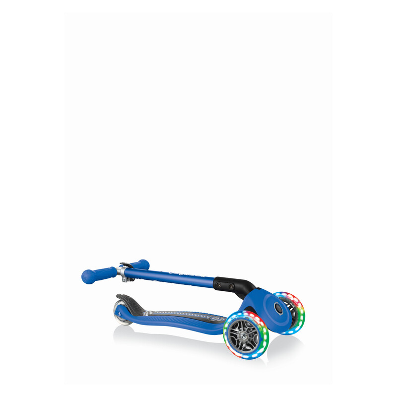 Самокат Globber Primo Foldable Fantasy Lights Blue Racing (432-100)