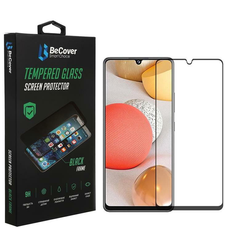Защитное стекло BeCover для Samsung Galaxy M22 SM-M225 Black (706907)