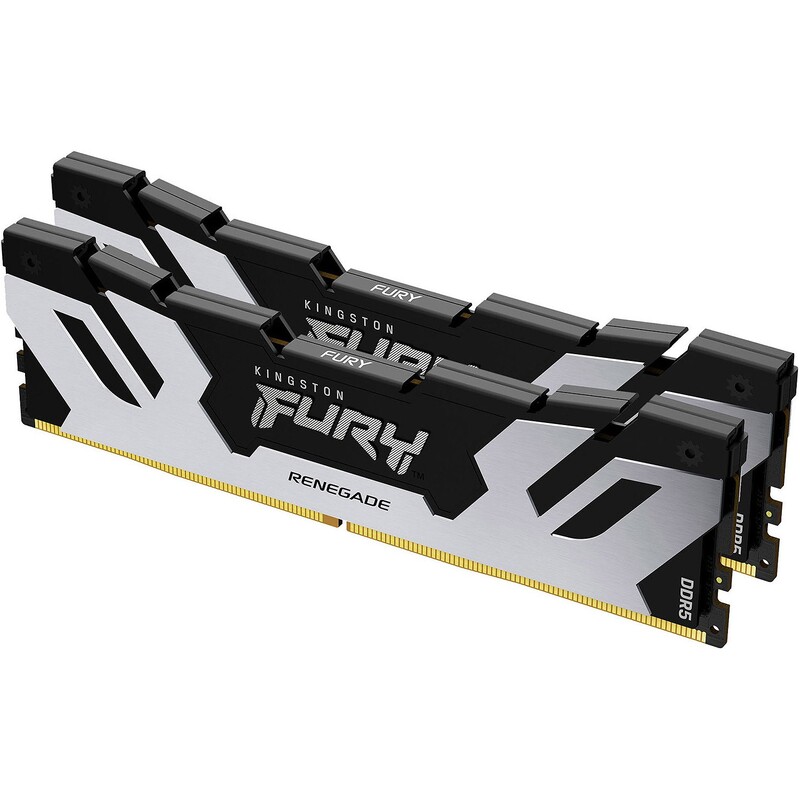 Модуль памяти DDR5 2х16GB/8000 Kingston Fury Renegade Silver/Black (KF580C38RSK2-32)